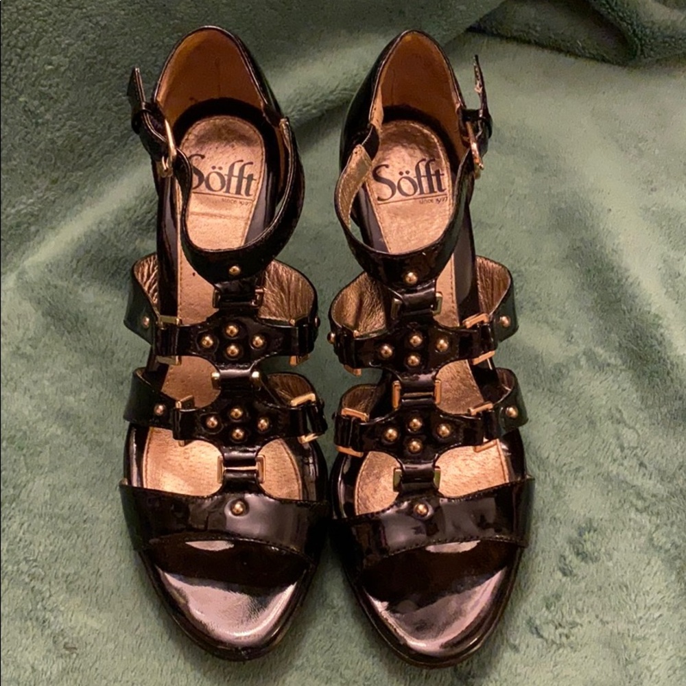 Sofft Patent Leather Heel